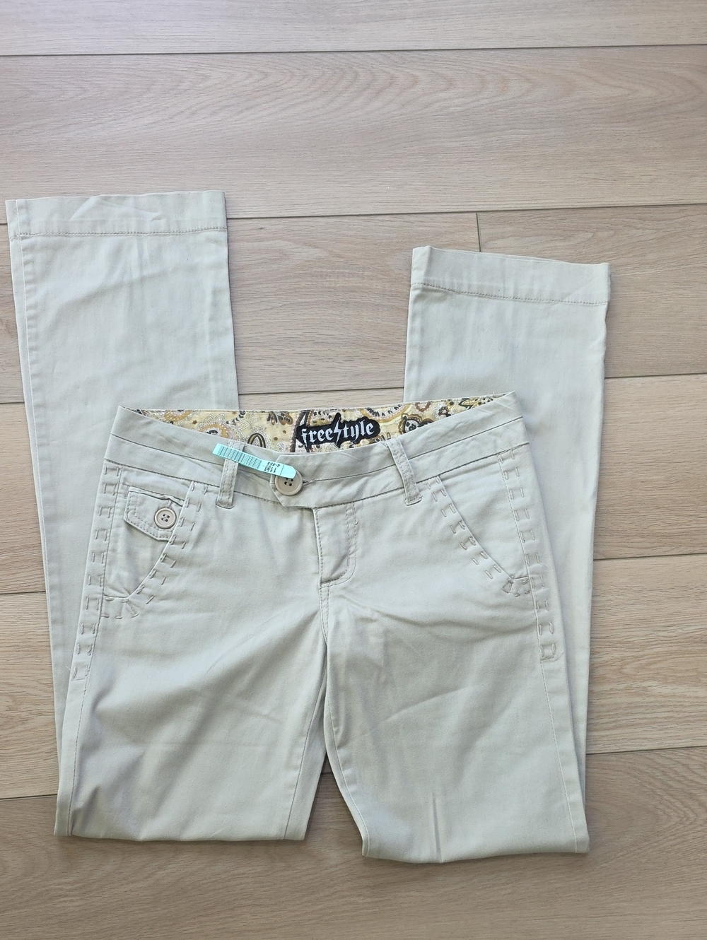 Freestyle Khakis Straight Leg Pants